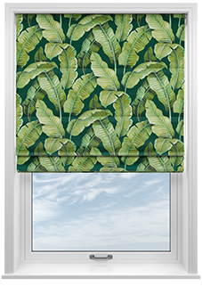 Nicobar, Viridian - Motorised Roman Blind